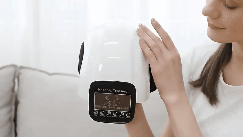 Advanced Heating Knee Massager – Ergonomic Luxury Therapy for Arthritis & Joint Comfort
