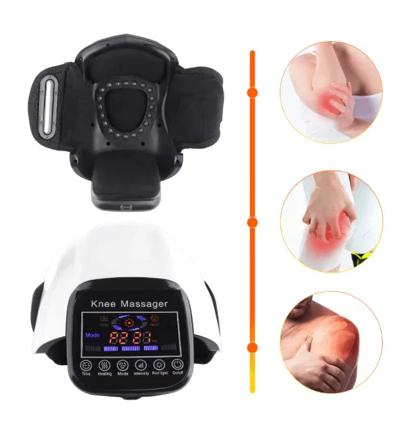 Advanced Heating Knee Massager – Ergonomic Luxury Therapy for Arthritis & Joint Comfort