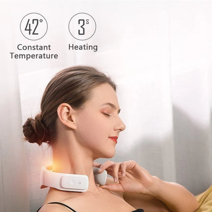 Modern Neck Massager with Heat & Pulse Therapy – Jeeback G3
