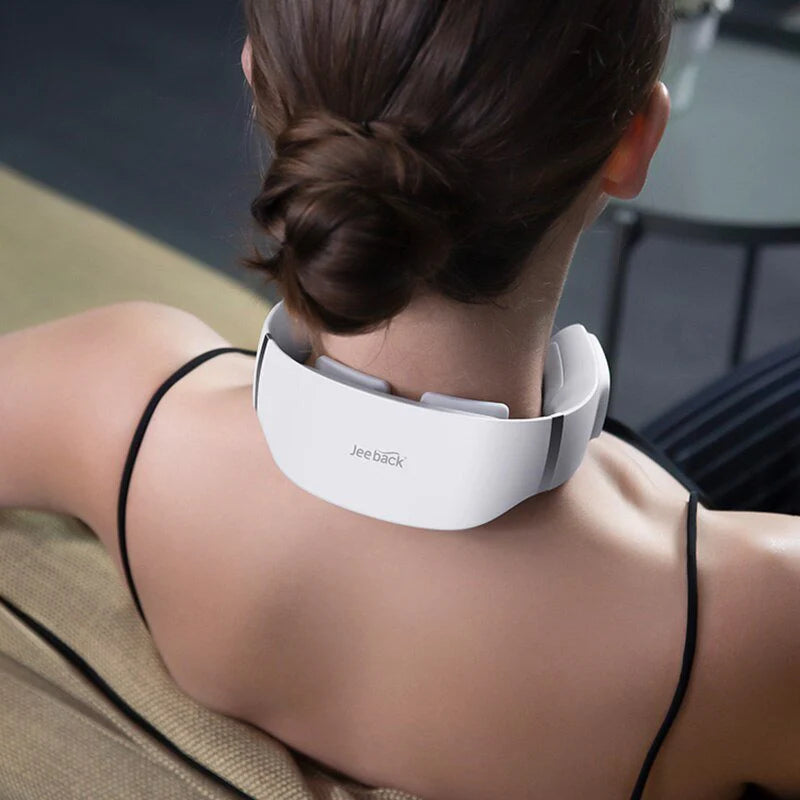 Modern Neck Massager with Heat & Pulse Therapy – Jeeback G3