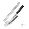 Premium Handmade Kitchen Knife | V Silver Steel Chef Knife with Chestnut Wood Handle